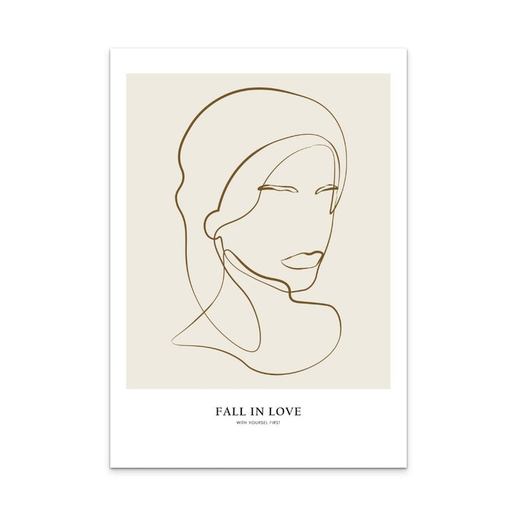 Woman portrait Art Print