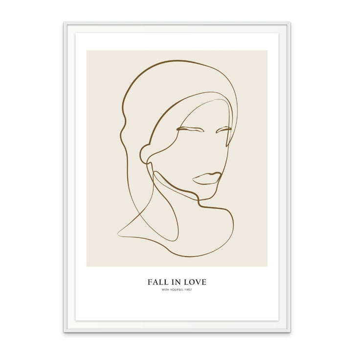 Woman portrait Art Print