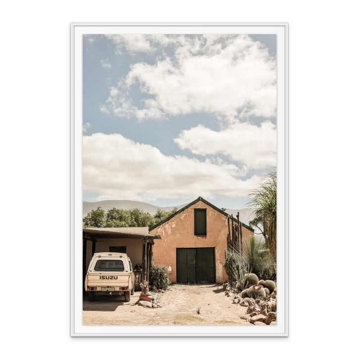 Karoo Farm House 02 Art Print