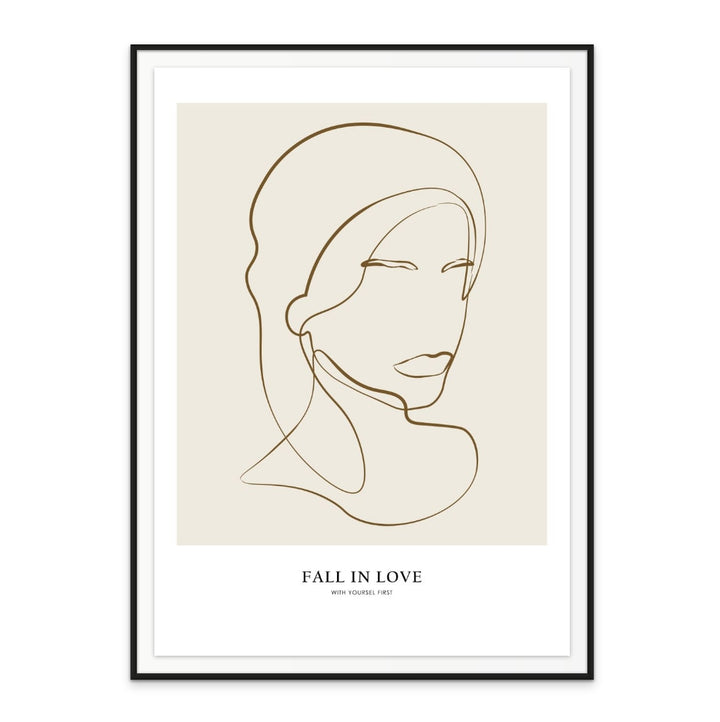 Woman portrait Art Print