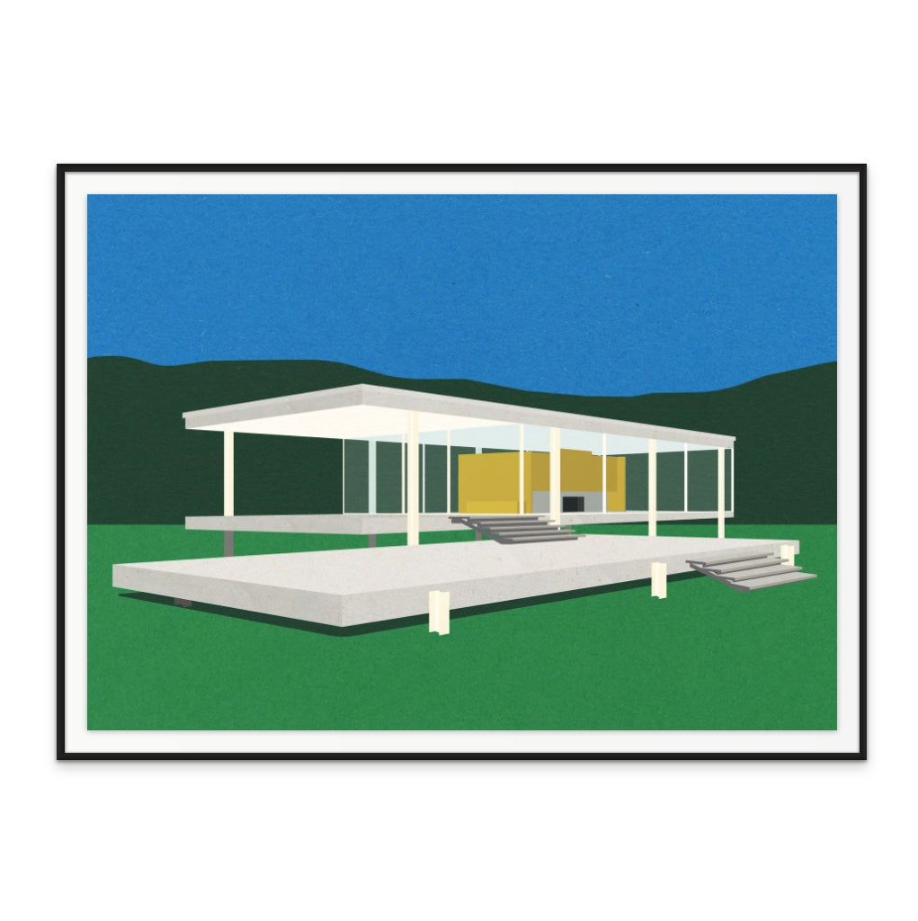 Ludwig Mies Van Der Rohe Farnsworth House Art Print