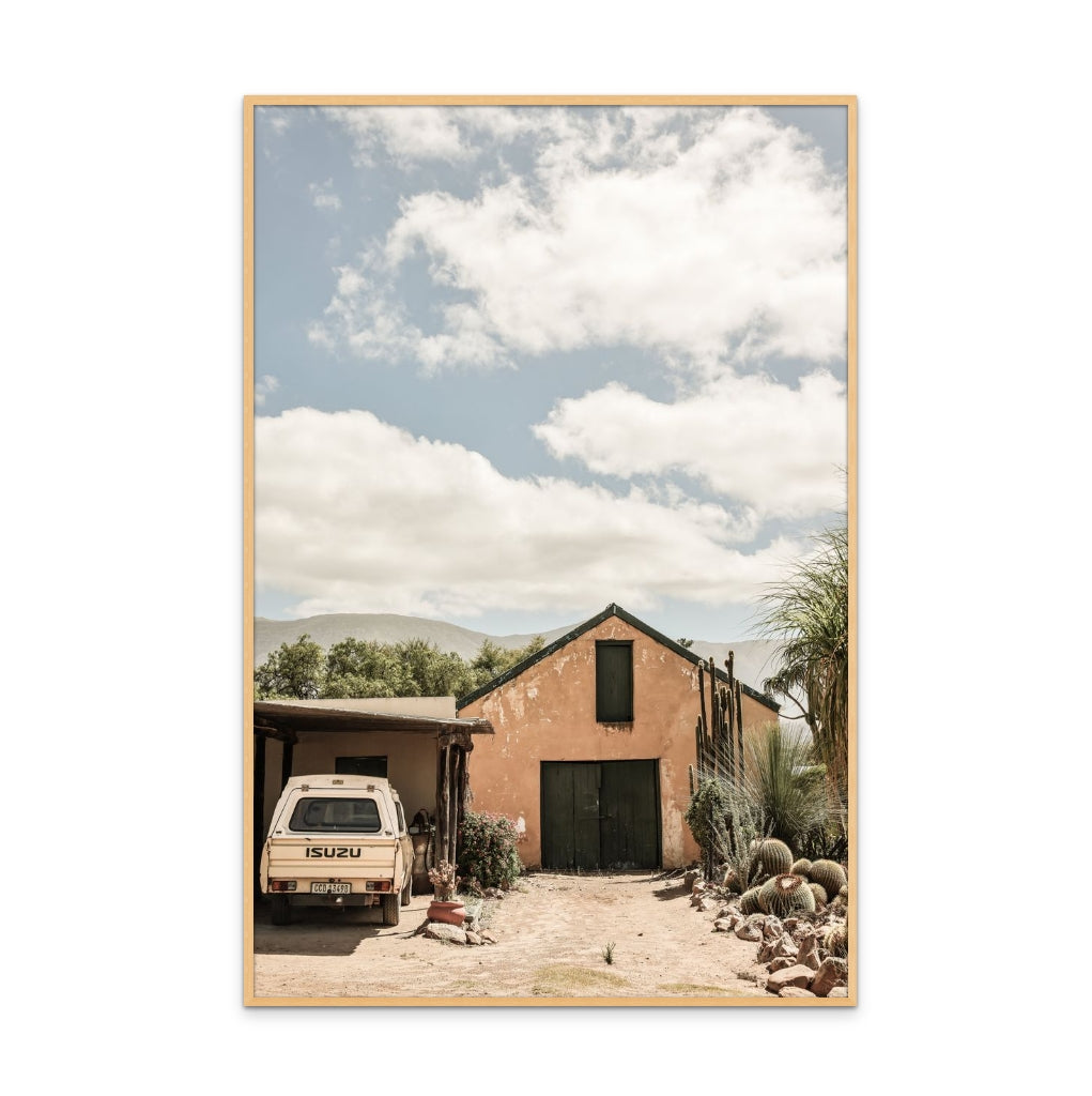 Karoo Farm House 02 Art Print