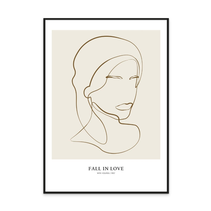 Woman portrait Art Print