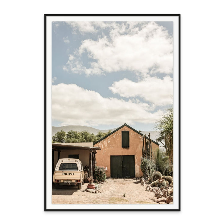 Karoo Farm House 02 Art Print