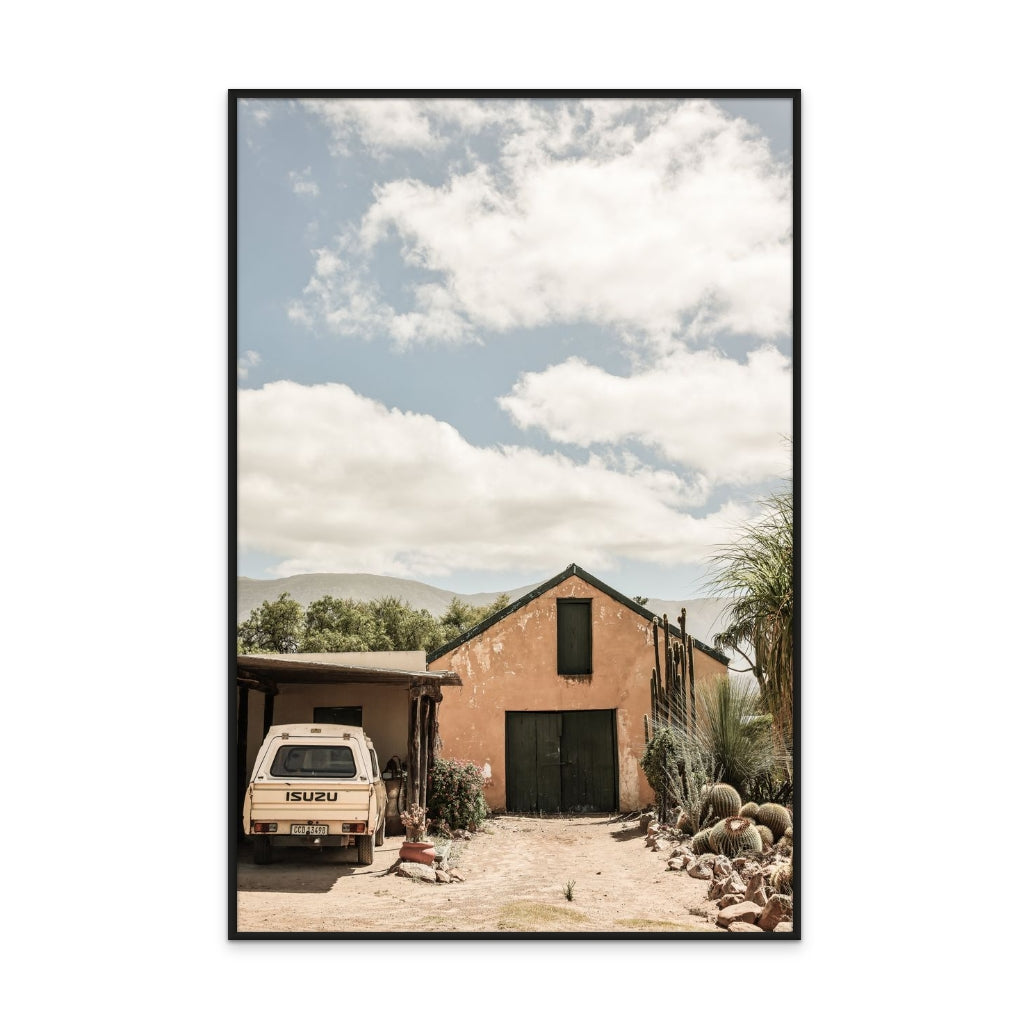 Karoo Farm House 02 Art Print