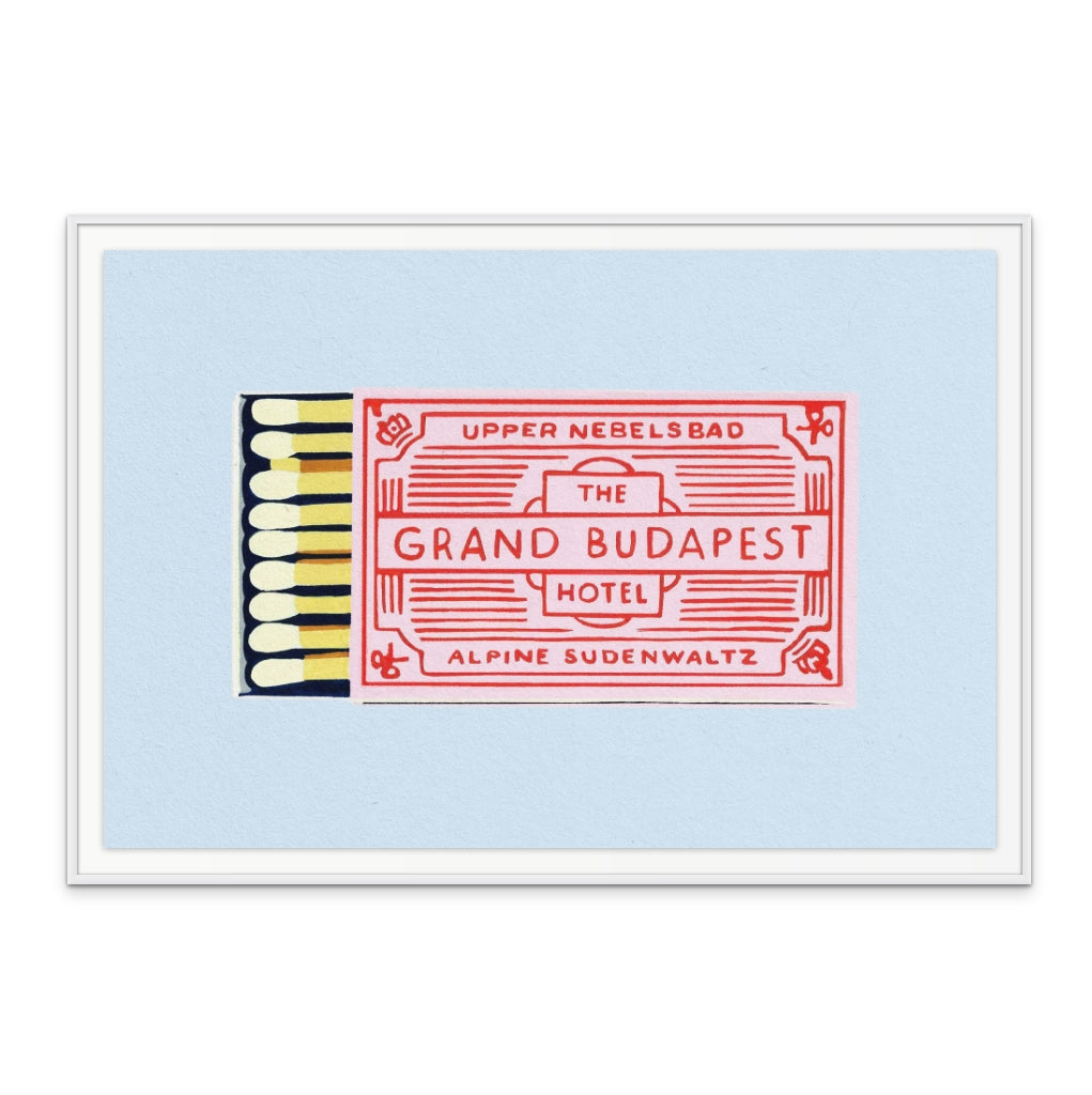 The Grand Budapest Hotel Poster Art Print