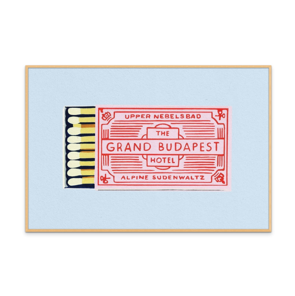 The Grand Budapest Hotel Poster Art Print