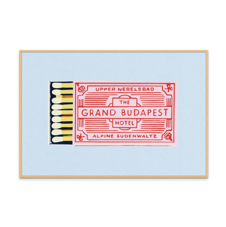 The Grand Budapest Hotel Poster Art Print