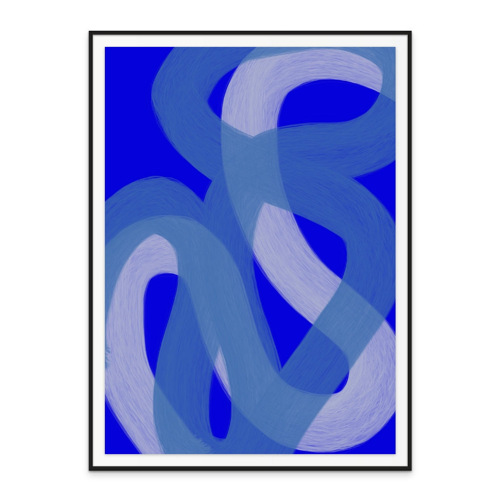 Cobalt II Art Print