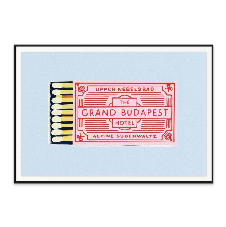 The Grand Budapest Hotel Poster Art Print