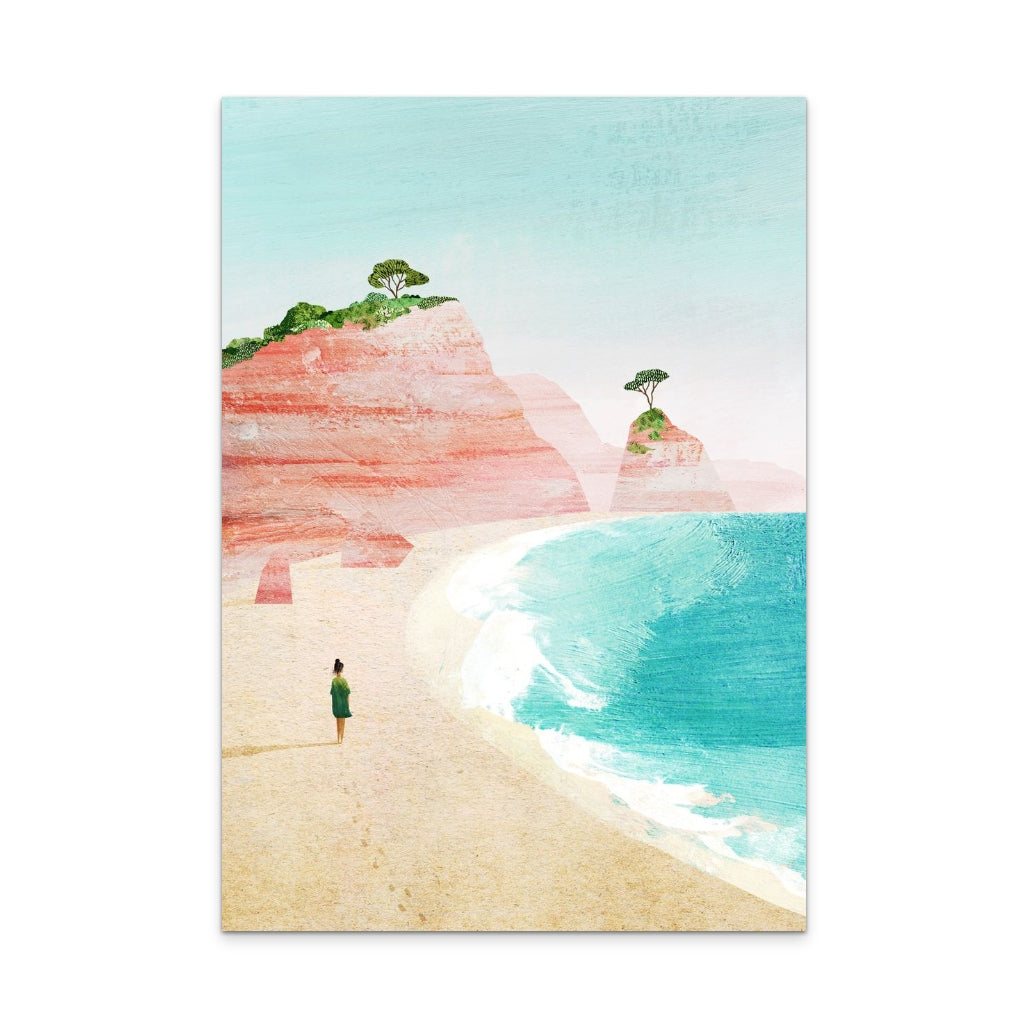 Beach Girl IV Art Print