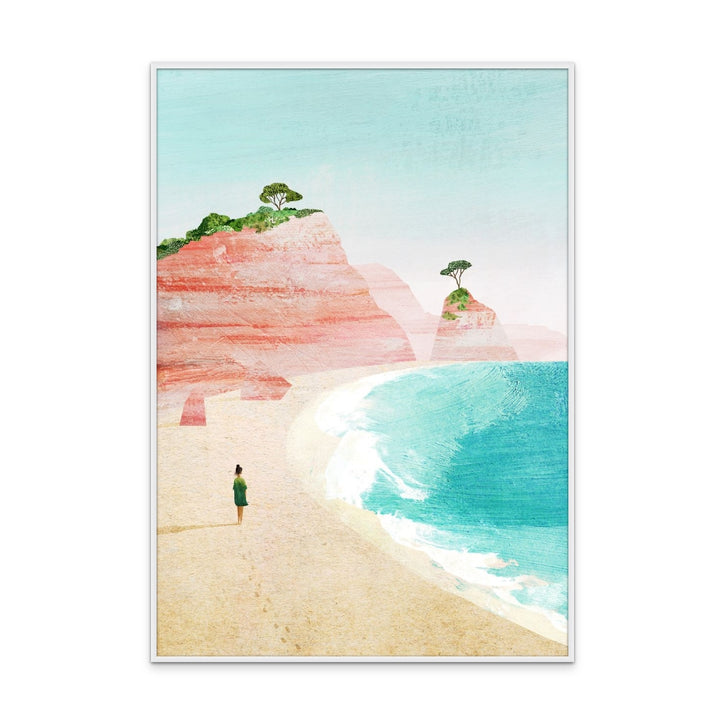 Beach Girl IV Art Print