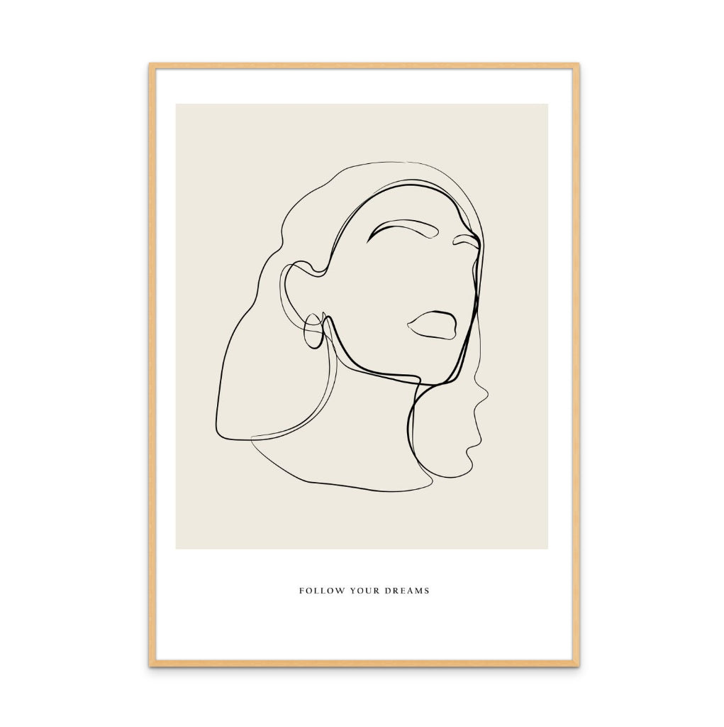 Minimalist Line Art Print