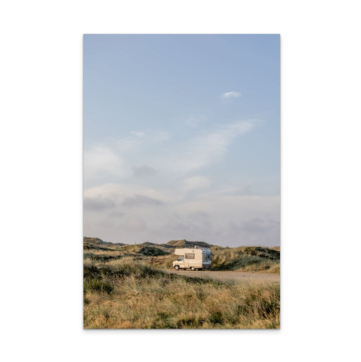 Caravan In the Dunes Art Print