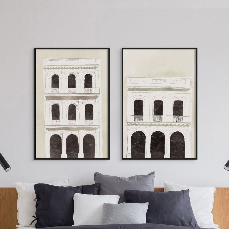 Set "Old Havana" Art Prints