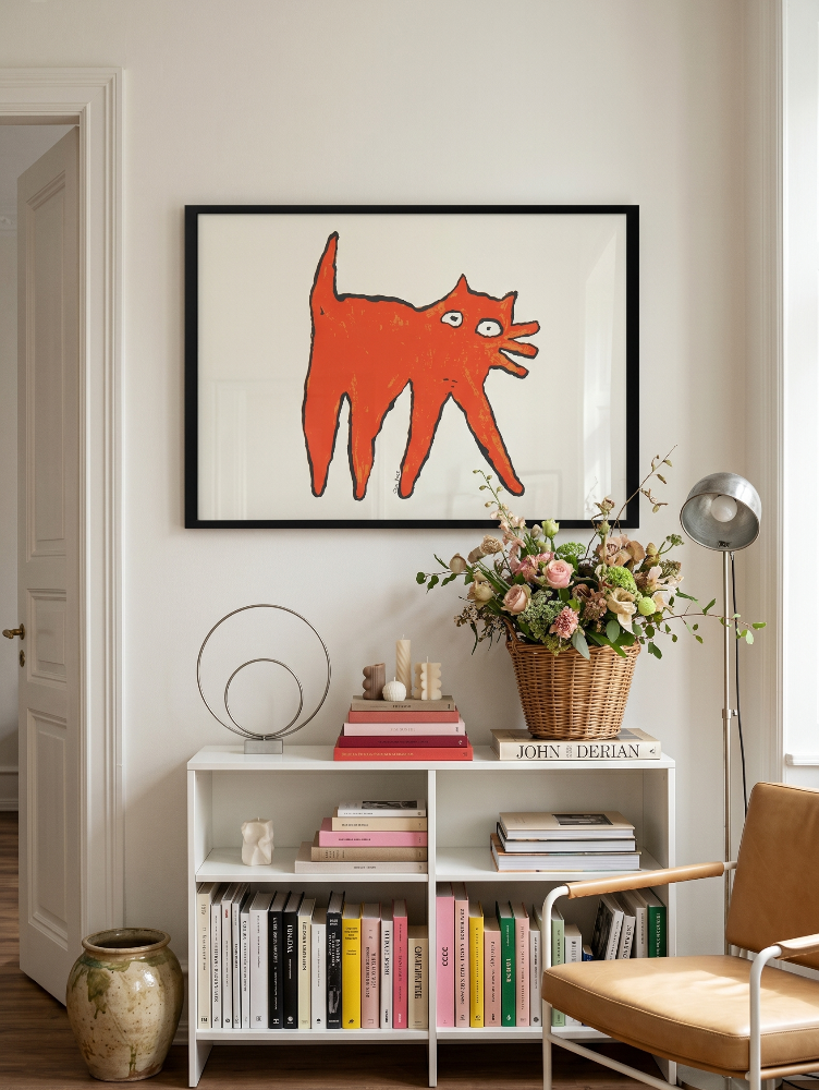 Cuadro "Orange Cat"