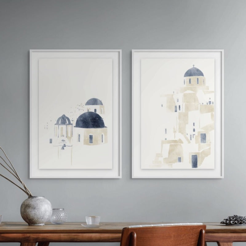 Santorini I Art Print