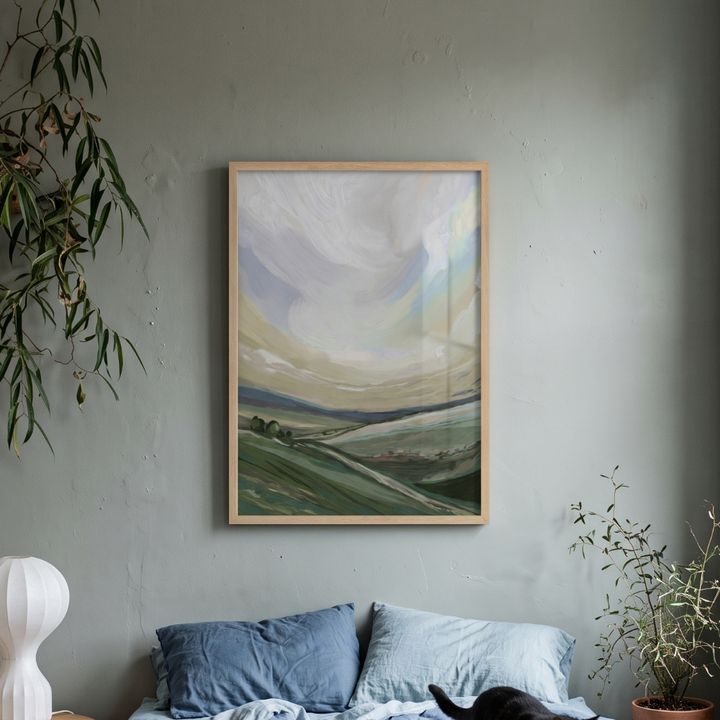 Cuadro "Serene Rolling Hills"