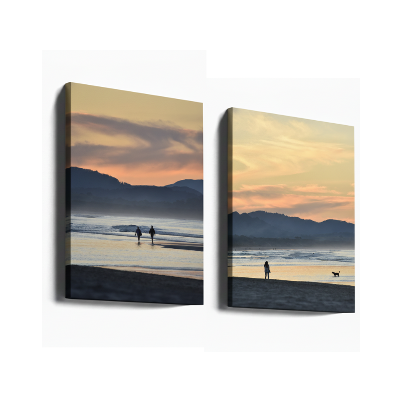 Set "Sunset in Byron" + "Sunset in Byron 2" Art Prints