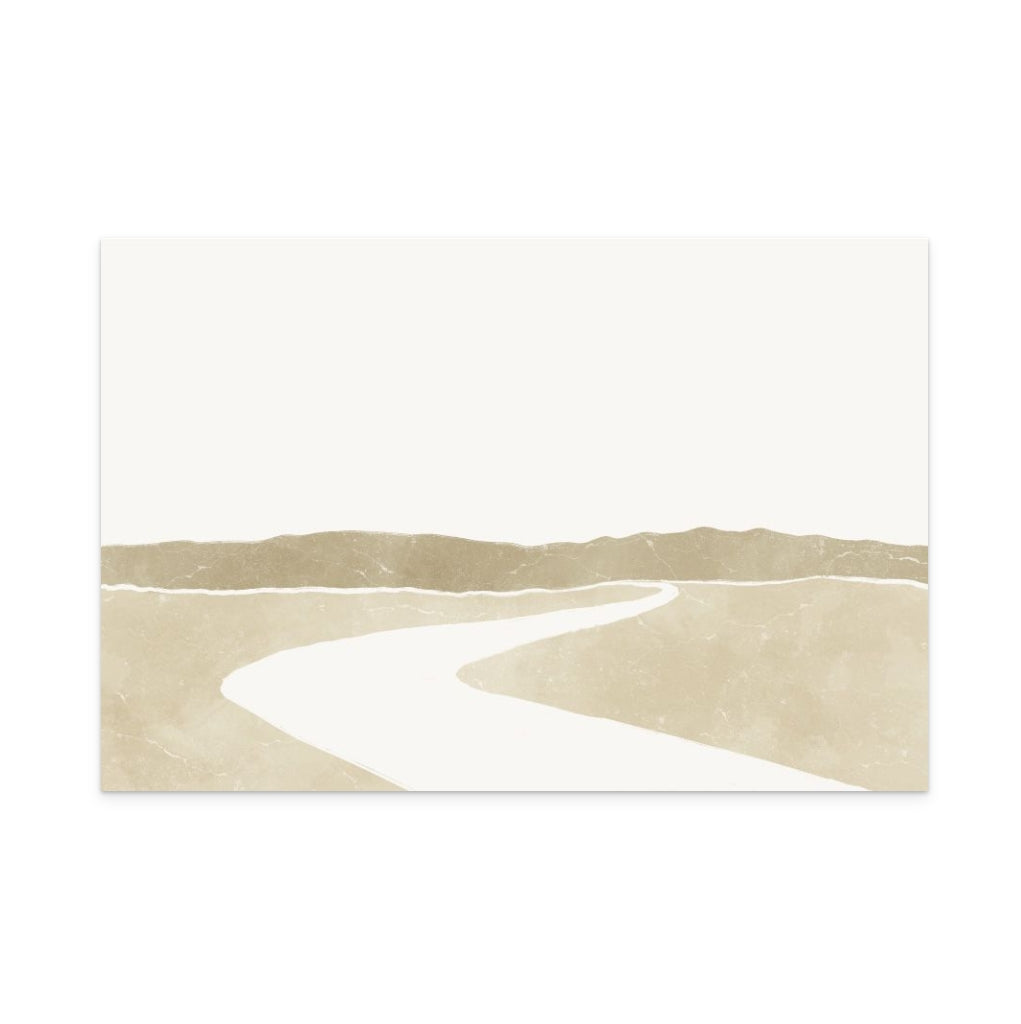 Simple Landscape I Art Print