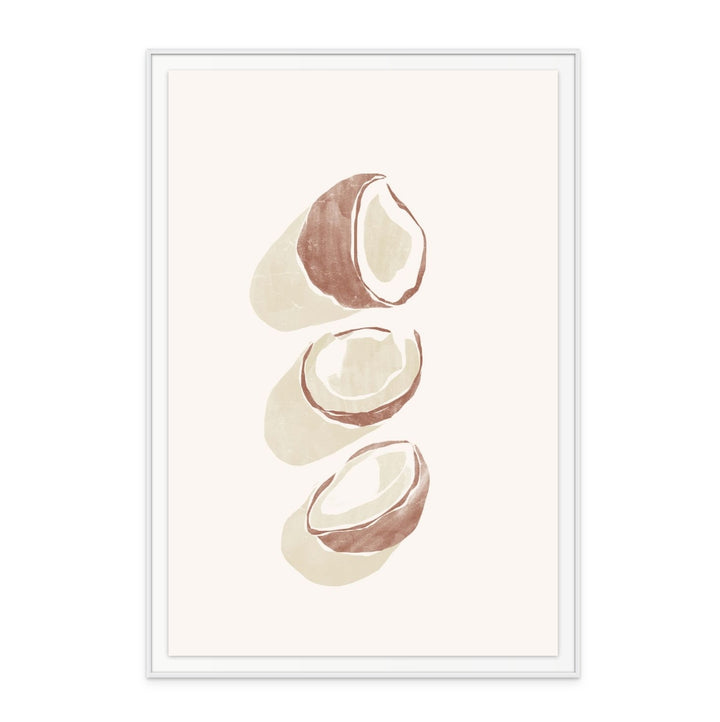 Tropical Coconuts Art Print