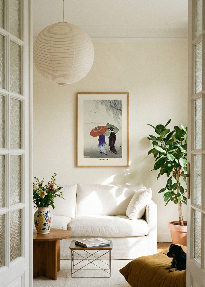 Cuadro "Two Women In The Rain"