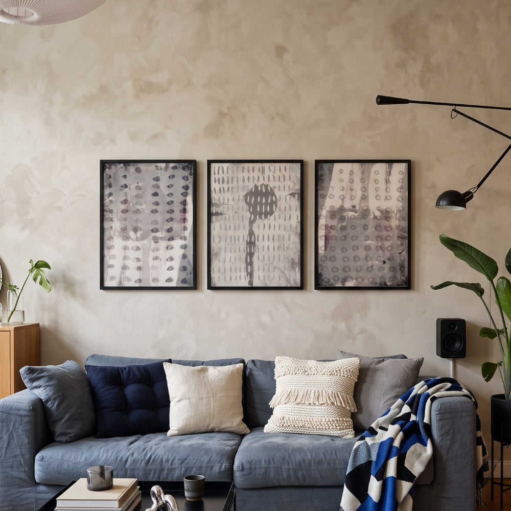 Cuadro "Muted Organic Pattern"