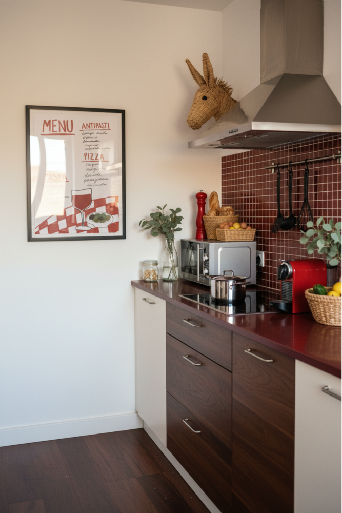 Cuadro "Italian Menu"