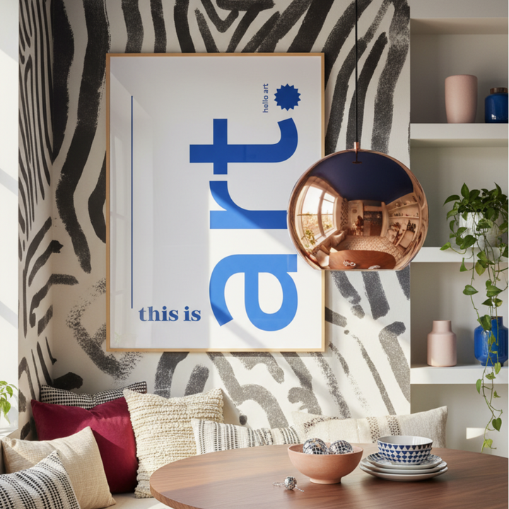 Cuadro "This is Art (hello art)"