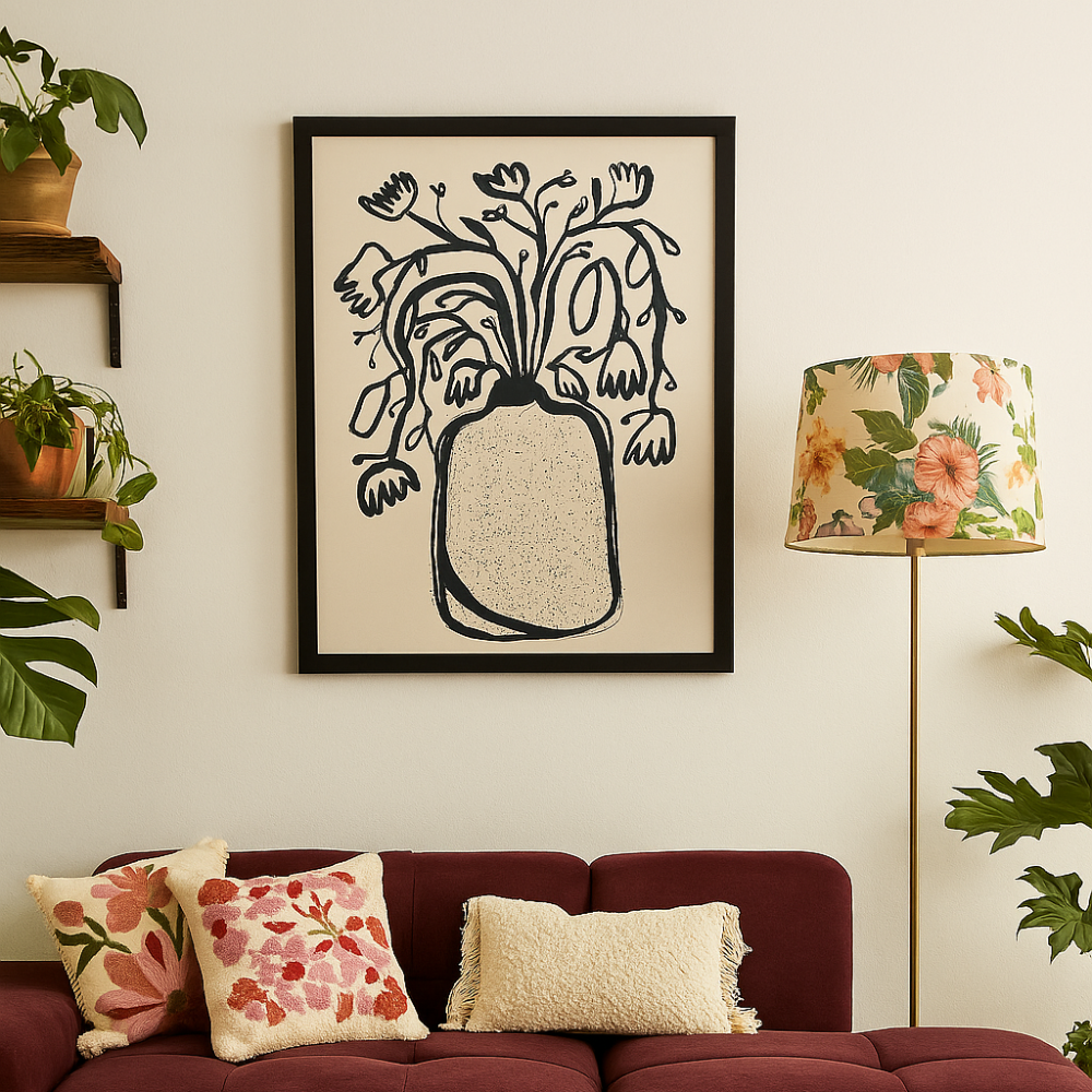 Cuadro "Lovely Flower Bouquet"