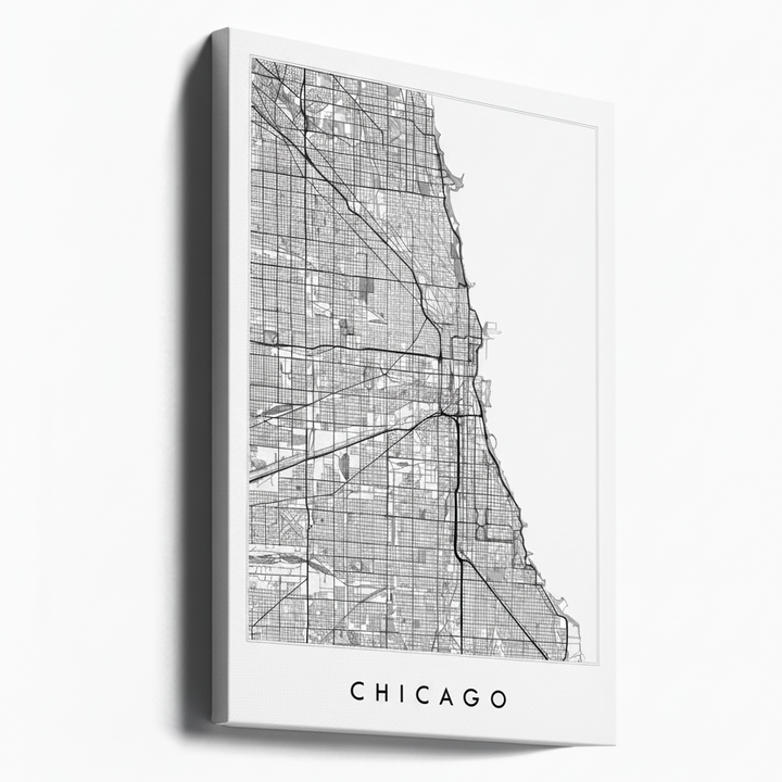 Cuadro "Chicago Illinois City Watercolor"