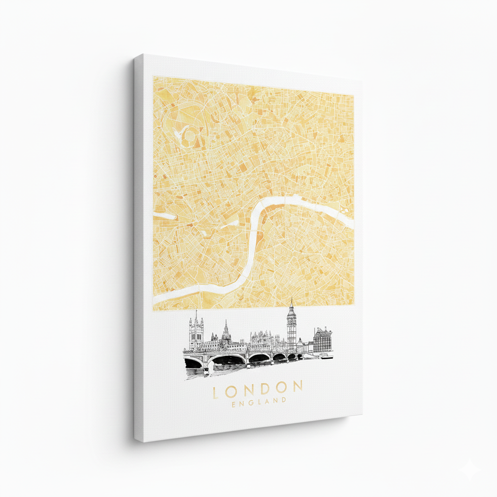 Cuadro "London Watercolor"