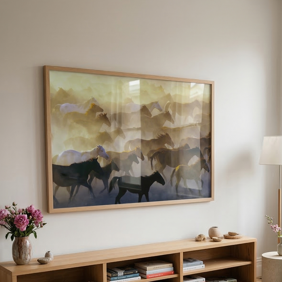 Cuadro "Wild horses"