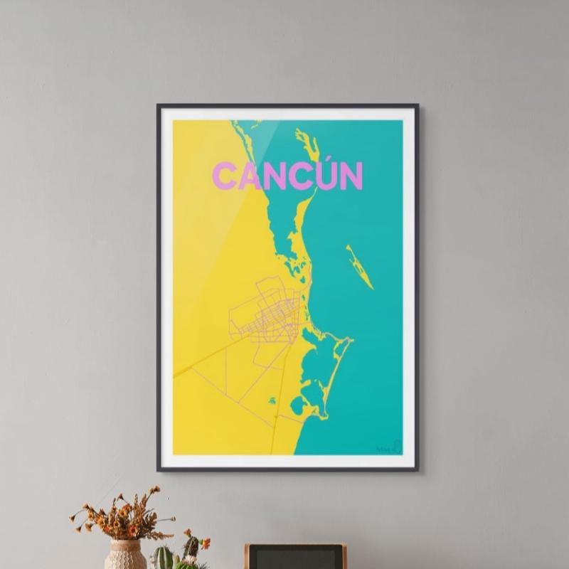 Cancún Art Print