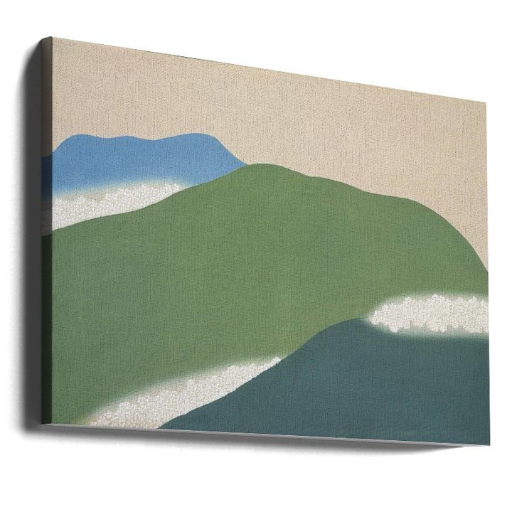 Cuadro "Green mountains from Momoyogusa"