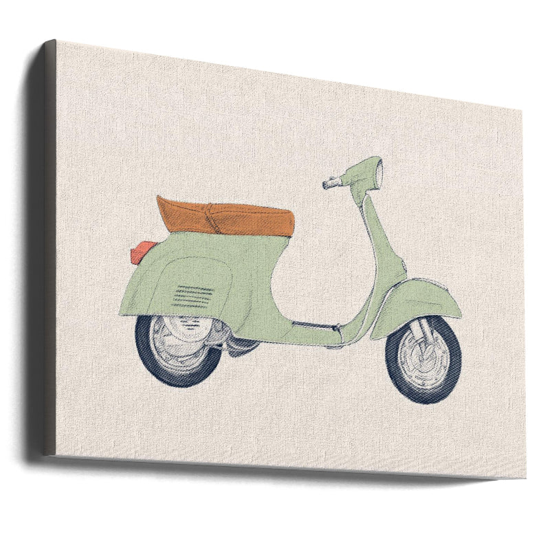 Vespa Print Art Print