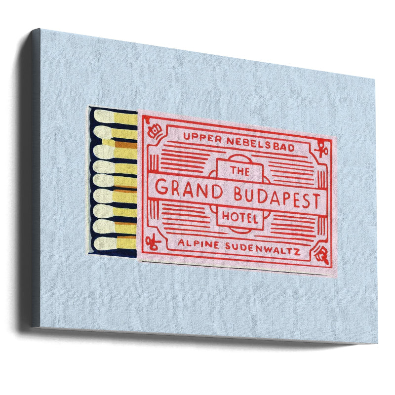 Cuadro "The Grand Budapest Hotel Poster"