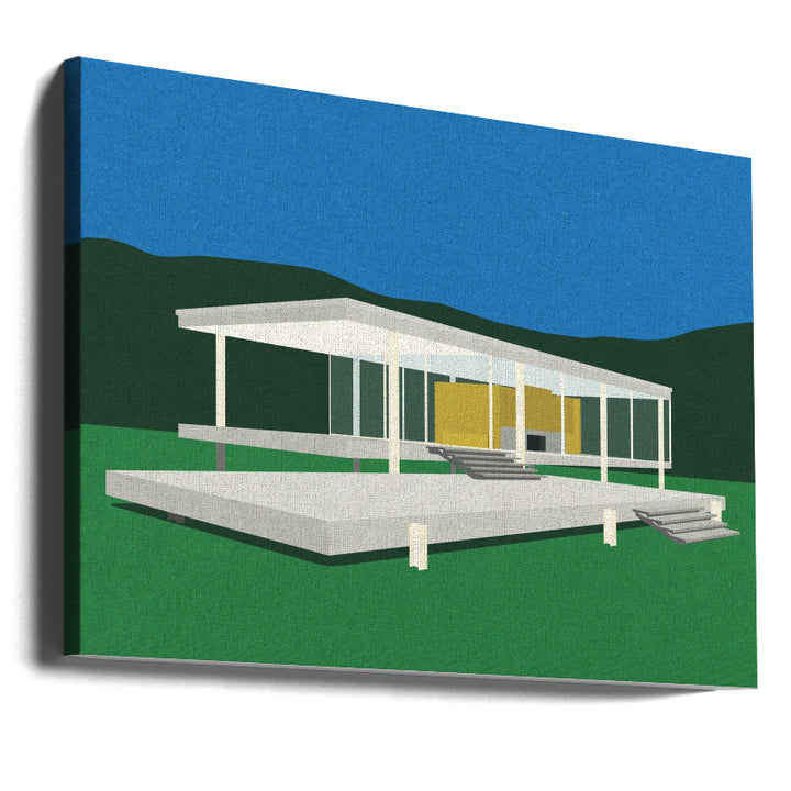 Cuadro "Ludwig Mies Van Der Rohe Farnsworth House"