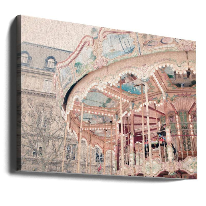 Paris Carousel Art Print