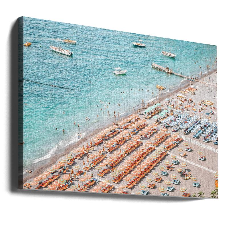 Positano Beach Art Print