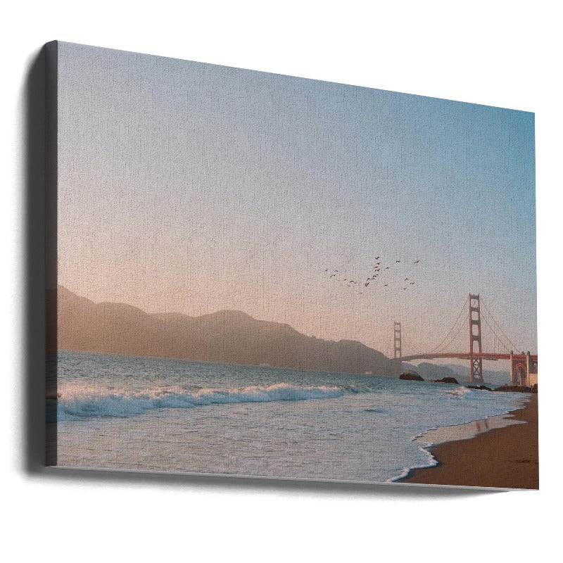 San Francisco Beach Sunset VI Art Print