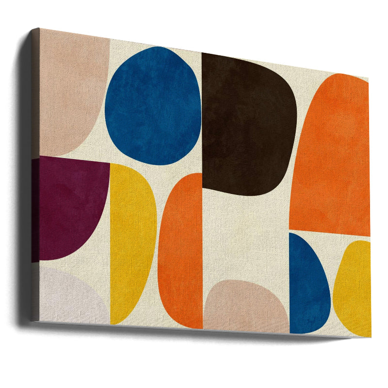 Vivid Bauhaus Art Print