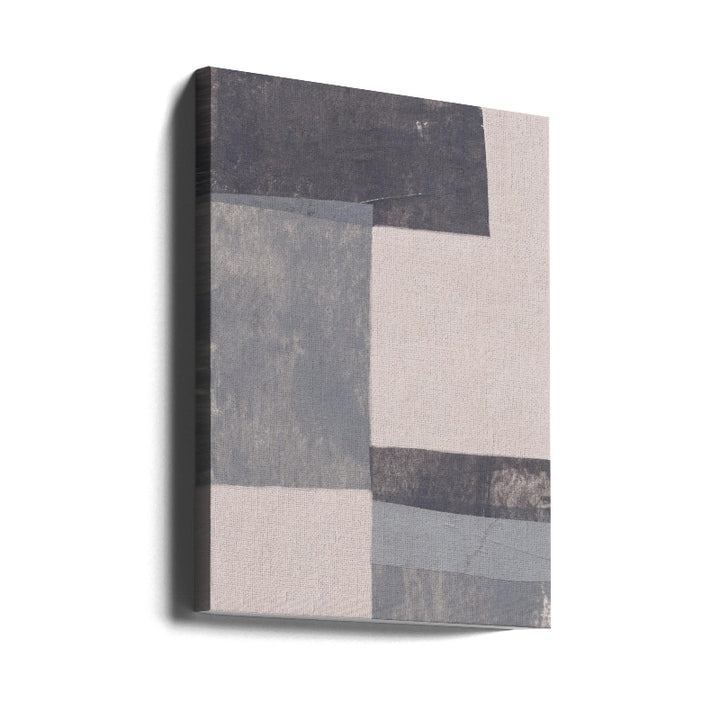 Gray Blocks #1 Art Print