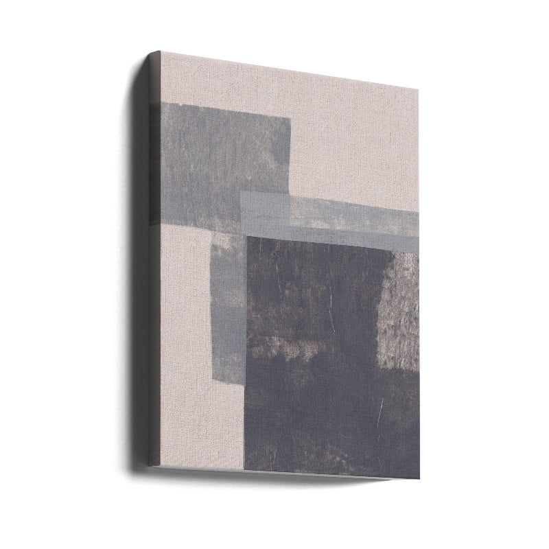 Gray Blocks #2 Art Print