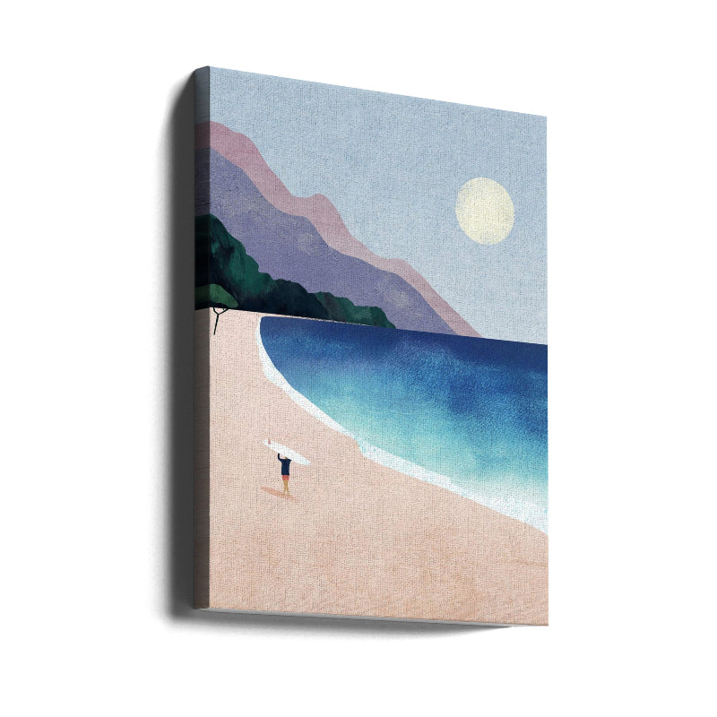 Surf Beach Art Print