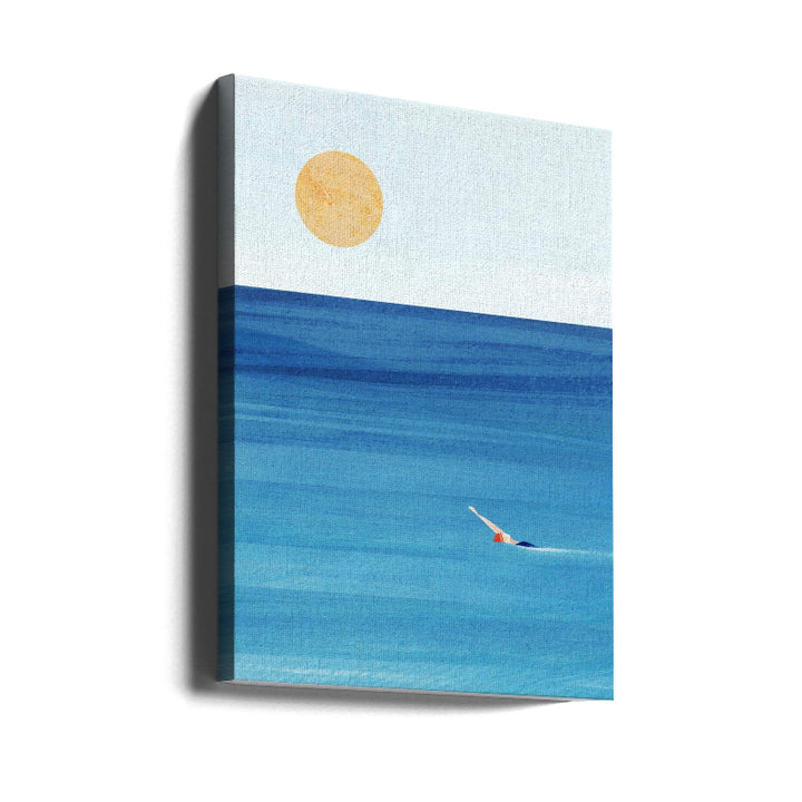 Sea Swim Art Print