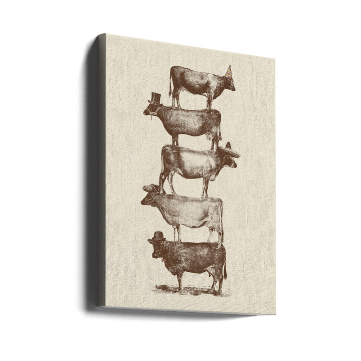 Cow Cow Nuts Art Print