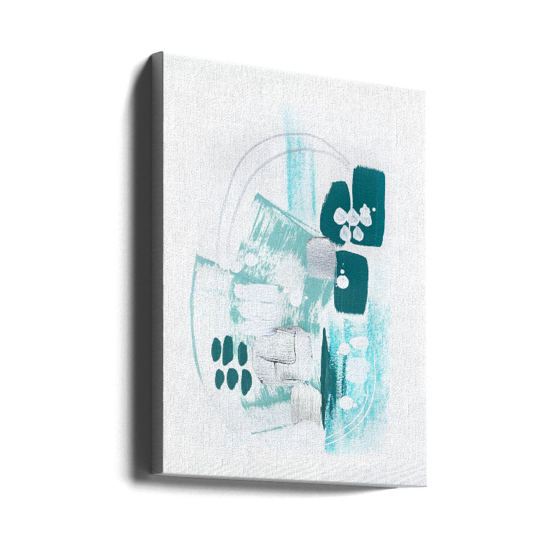 Abstract Mint 1 Art Print