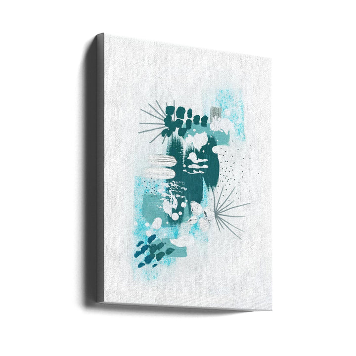 Abstract Mint 3 Art Print