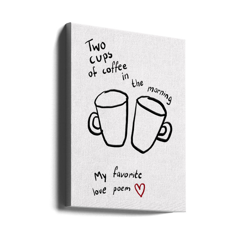 Two Cups Art Print